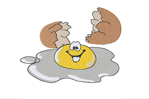3D Fried Egg: A Charming Addition to Your Apparel