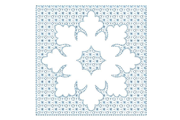 3D Snowflake Embroidery for Festive Projects