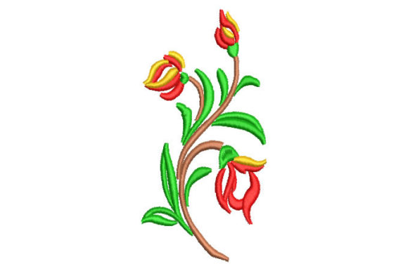 Bouquets of Flowers with Decoration: A Festive Embroidery Review