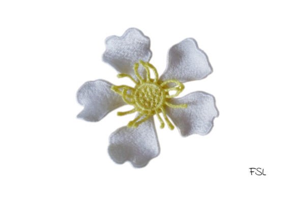 Elegant Jasmine Brooch for Handmade Creations