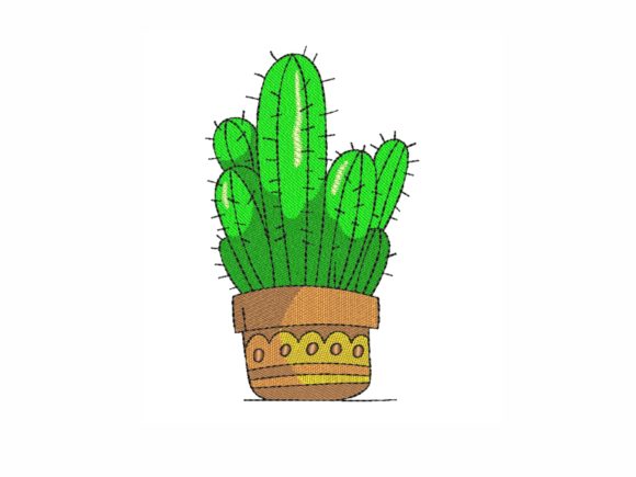 Embrace Summer Vibes with Cactus Embroidery