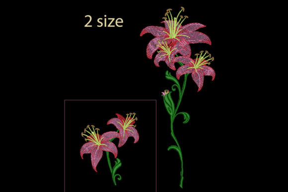 Lily: A Charming Addition to Your Embroidery Collection