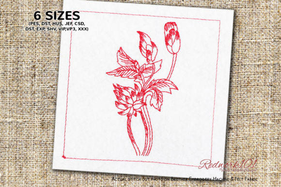 Lotus Flower: A Graceful Addition to Your Embroidery