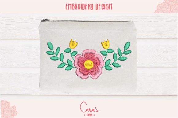 Mia Flowers: A Charming Addition for Seasonal Embroidery