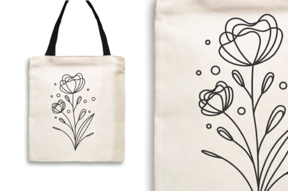 Rose Beautiful Lineart: A Charming Embroidery Design