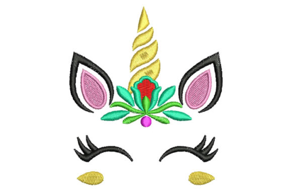Unicorn with Leaves and Flowers: A Magical Addition